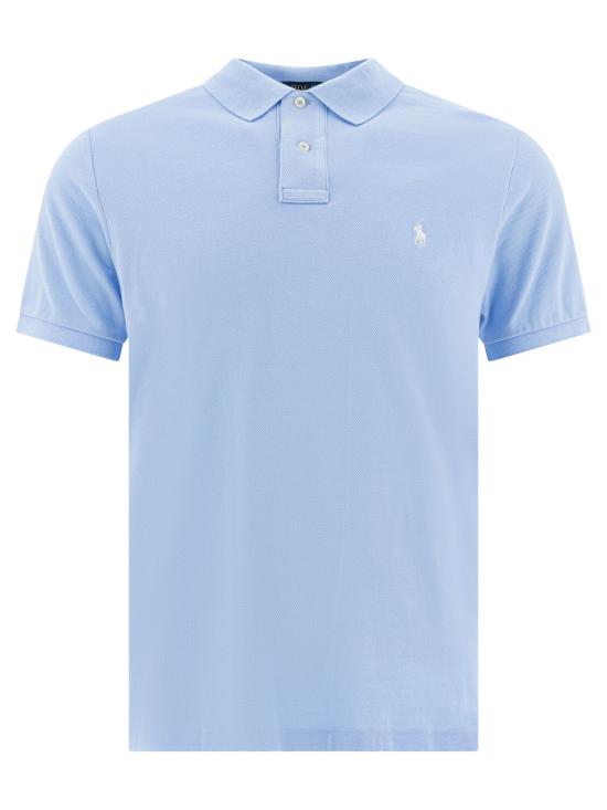 25SS 폴로 랄프로렌 폴로 티셔츠 710782592013OFFICE BLUE C1750 Light blue