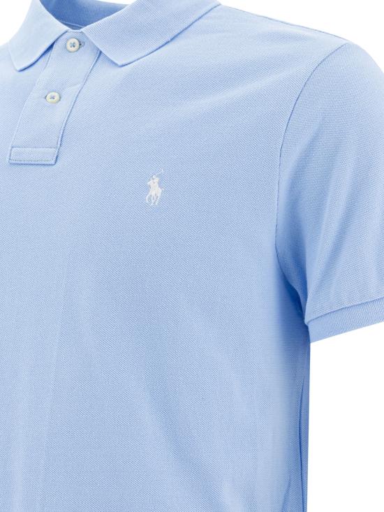 26SS 폴로 랄프로렌 폴로 티셔츠 710782592013OFFICE BLUE C1750 Light blue - POLO RALPH LAUREN