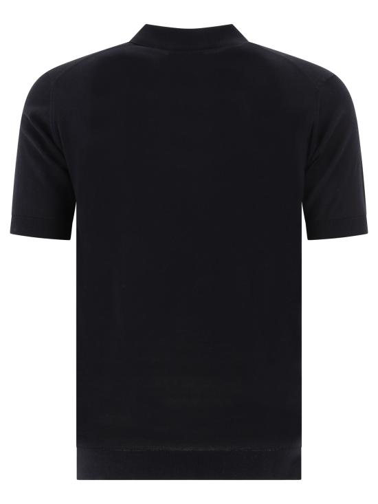 26SS 존스메들리 폴로 티셔츠 ADRIANBLACK Black - JOHN SMEDLEY