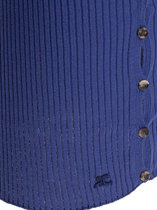 25SS 쿠레쥬 숏 스커트 225MJU255FI00497102 Blue - COURREGES