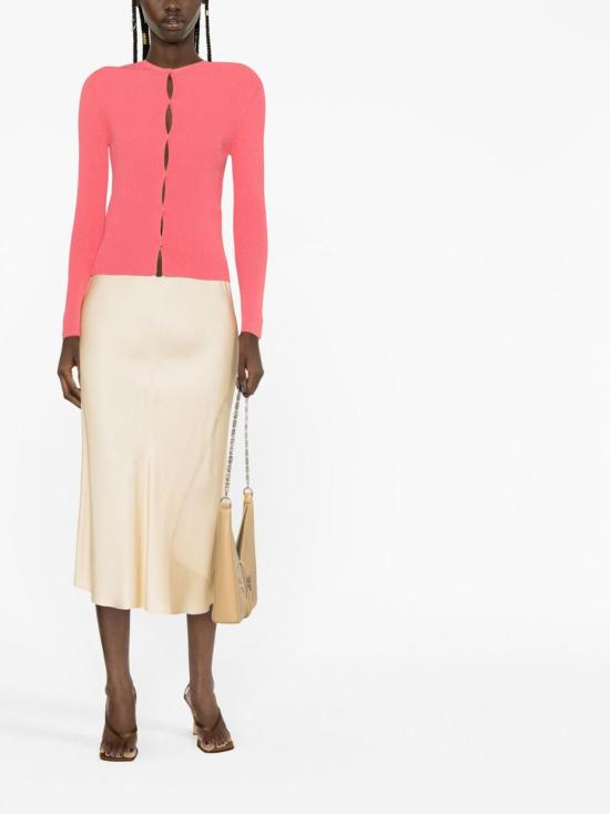 25FW 펜디 긴팔 티셔츠 FZC963ANJBF1K9Y Pink - FENDI