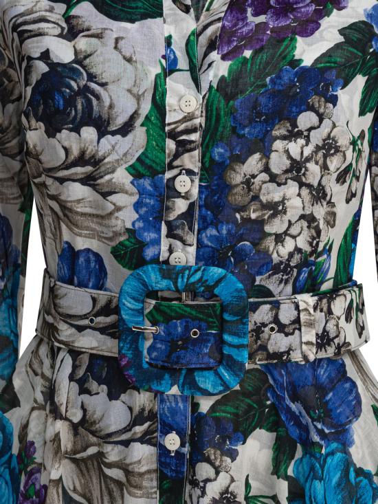 26SS 사만다 성 원피스 ASTERABELIA WHITE BLUE Blue - SAMANTHA SUNG