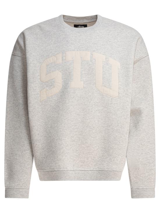 25FW 스투시 긴팔 티셔츠 1185770062 ASH HEATHER Grey