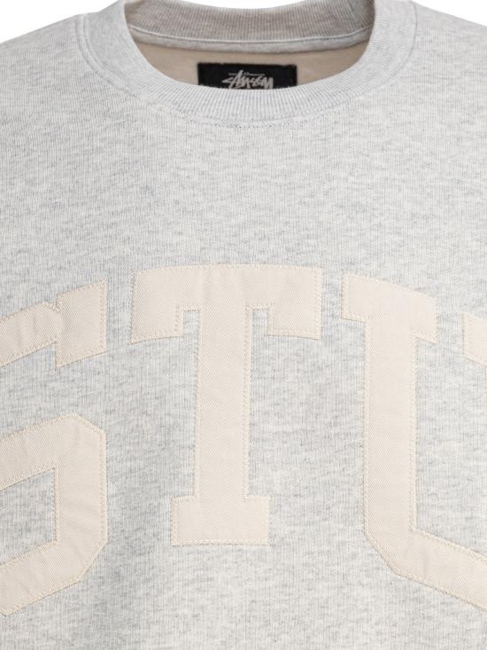 25FW 스투시 긴팔 티셔츠 1185770062 ASH HEATHER Grey - STUSSY