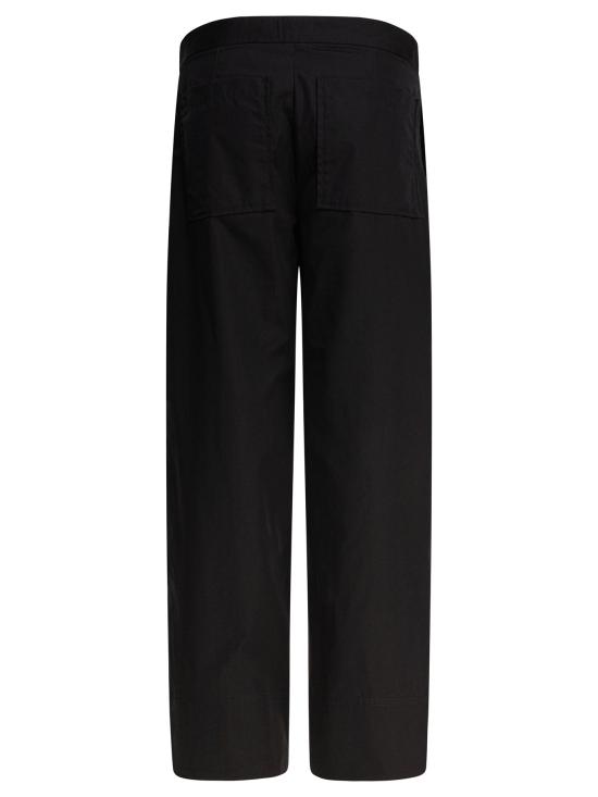 25FW 토템 스트레이트 팬츠 253 WRB0295 FB0226001 Black - TOTEME