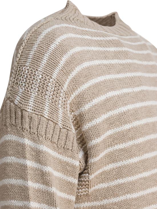 25FW 알렉스 밀 스웨터 254 MW280 3424FLAX IVORY Beige - ALEX MILL