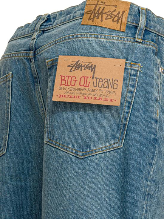 25FW 스투시 데님 빅 올 진 린스드 1165990951 WASHED BLUE Blue - STUSSY