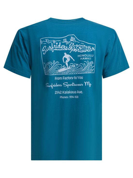 25SS 선서프 반팔 티셔츠 SS79550128 Blue - SUN SURF
