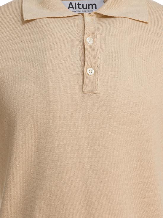 25FW 알툼 폴로 티셔츠 POLO01BEIGE Beige - ALTUM