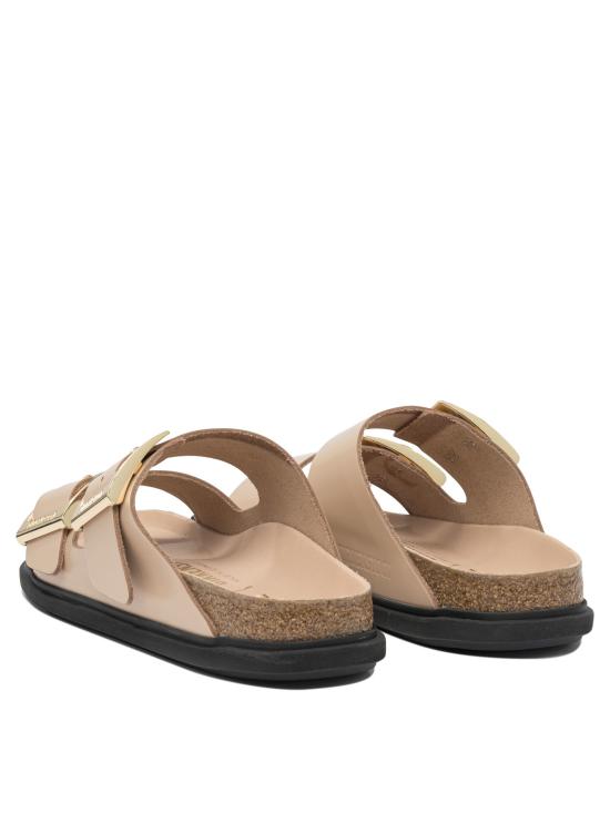 26FW 버켄스탁 애리조나 드롭렛 버클 하이 샤인 1029386DNEW BEIGE - BIRKENSTOCK