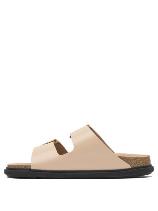 26FW 버켄스탁 애리조나 드롭렛 버클 하이 샤인 1029386DNEW BEIGE - BIRKENSTOCK