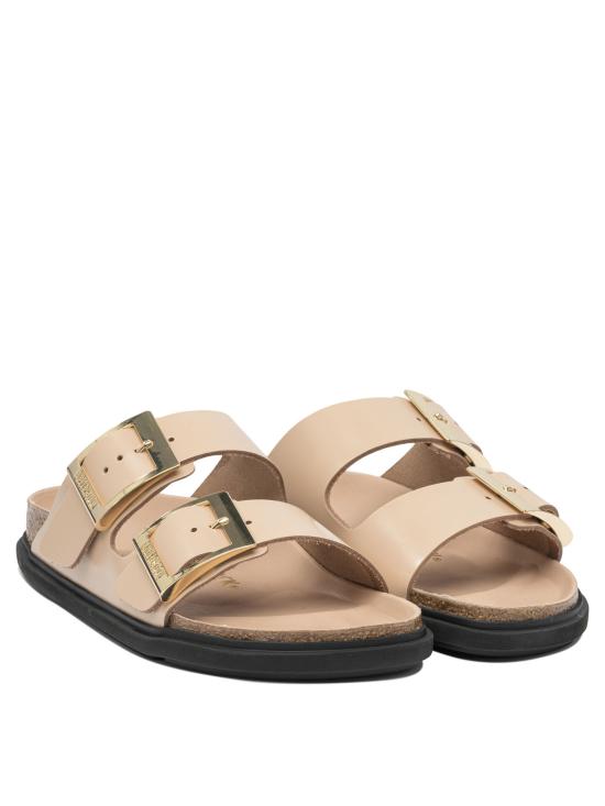 26FW 버켄스탁 애리조나 드롭렛 버클 하이 샤인 1029386DNEW BEIGE - BIRKENSTOCK