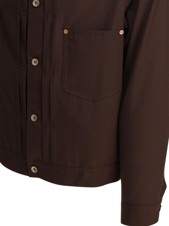 25FW 사카이 자켓 25 03745M601 Brown - SACAI