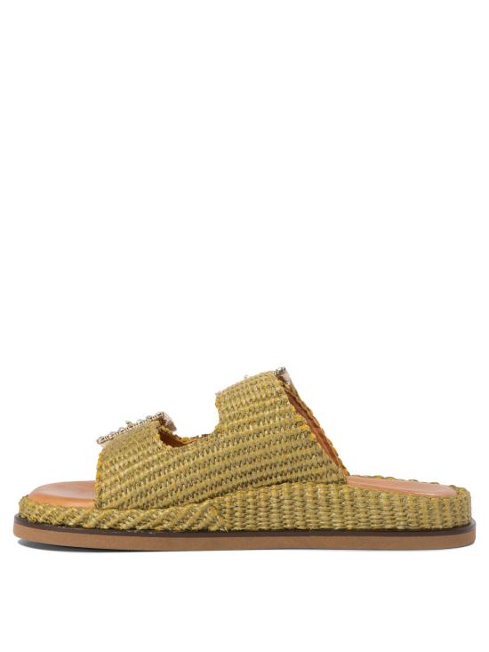 25SS 알리바이 샌들 GRETARAFIAOLIVE Green - ALIBI