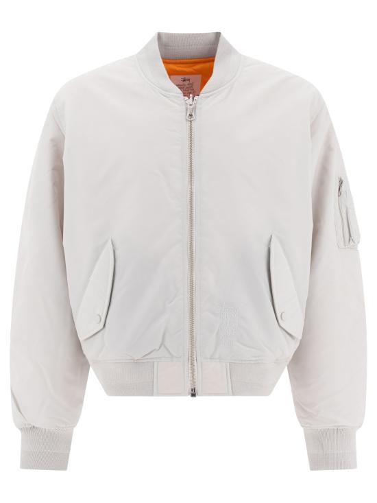 25FW 스투시 봄버 자켓 1157430008 GREY Grey