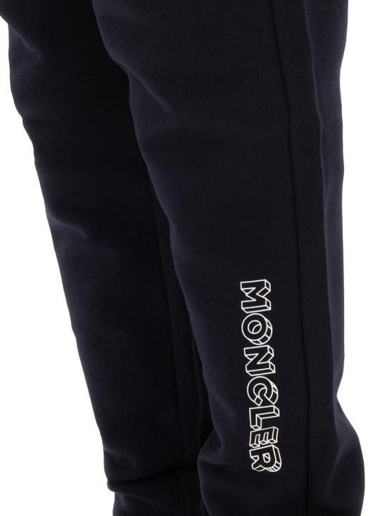 24FW [키즈] 몽클레어 스트레이트 팬츠 8H00005 899PS778 Blue - MONCLER