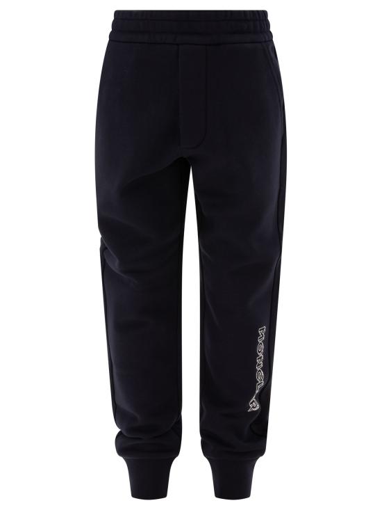 24FW [키즈] 몽클레어 스트레이트 팬츠 8H00005 899PS778 Blue