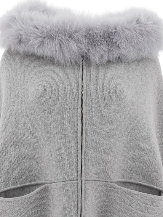 25FW 지오비 케이프 P2411VO 99SALE Grey - GIOVI