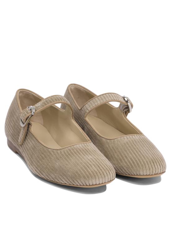 25SS 르 몽드 베릴 플랫 슈즈 MRJ CORBEI Beige - LE MONDE BERYL