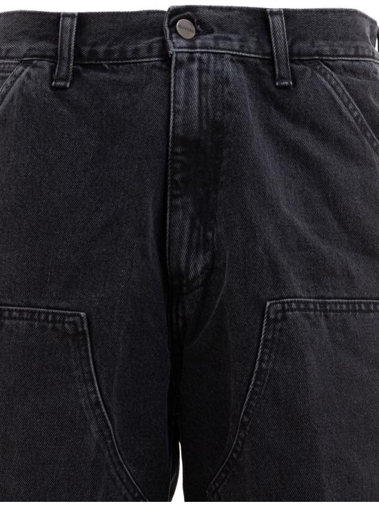 25FW 칼하트 WIP 숏팬츠 I03486789 06 Black - CARHARTT WIP