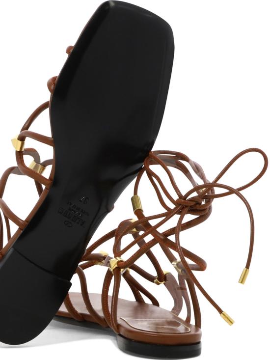 25FW 발렌티노 가라바니 샌들 2W2S0GG6XLXL94 Brown - VALENTINO GARAVANI