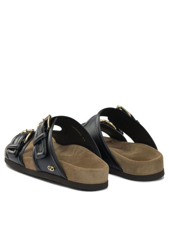 25FW 발렌티노 가라바니 뮬/슬리퍼 4W0S0IZ4VRNYVN Black - VALENTINO GARAVANI