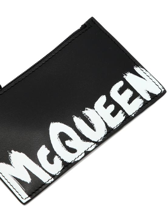 25FW 알렉산더 맥퀸 남성지갑 6831171NT0B1070 Black - ALEXANDER MCQUEEN