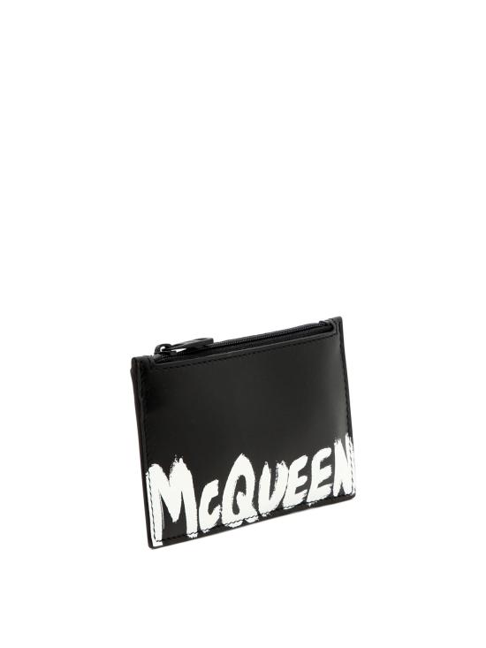 25FW 알렉산더 맥퀸 남성지갑 6831171NT0B1070 Black - ALEXANDER MCQUEEN