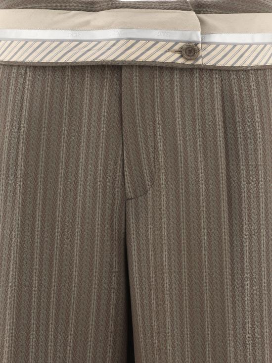  디올 숏팬츠 383C132A5718686 Brown - DIOR