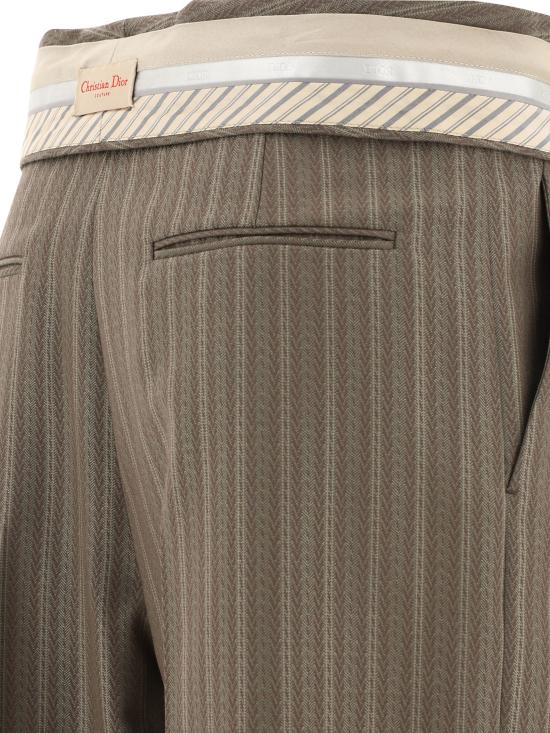  디올 숏팬츠 383C132A5718686 Brown - DIOR