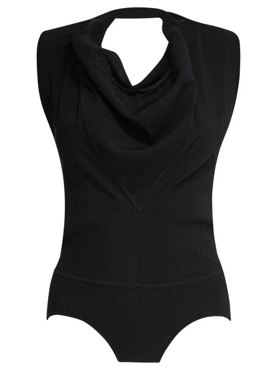 25SS 막스마라 스포츠막스 민소매 티셔츠 2512361043600ABANO1234005 Black