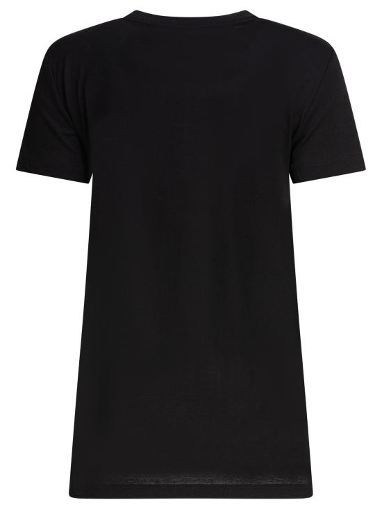 25SS 막스마라 반팔 티셔츠 2511941042600GIOVANE016 Black - MAX MARA