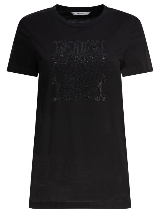 25SS 막스마라 반팔 티셔츠 2511941042600GIOVANE016 Black