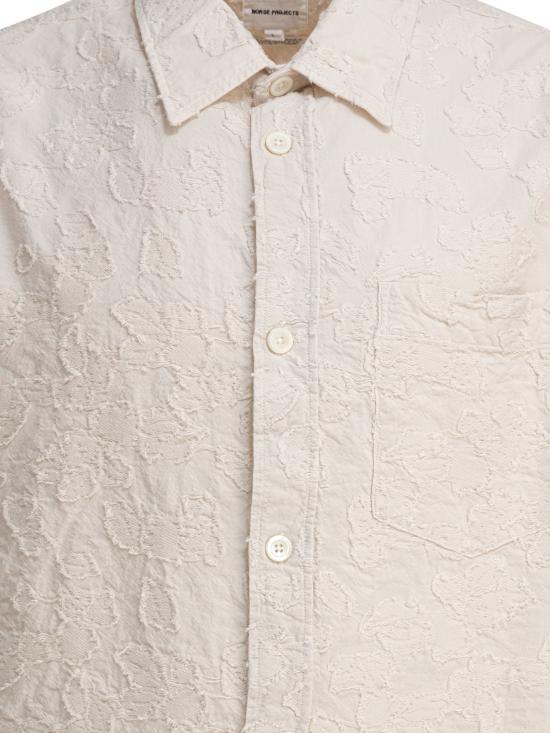  노스프로젝트 반팔 셔츠 N40 08300957 Beige - NORSE PROJECTS