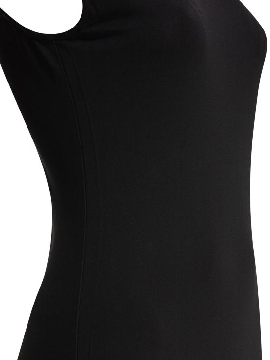 25FW 토템 롱 원피스 252 WRD0188 FB0162001 Black - TOTEME