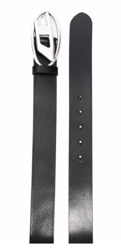 25FW 디젤 B-1DR 레더 벨트 D 버클 X08516PR666T8013 DOM - DIESEL