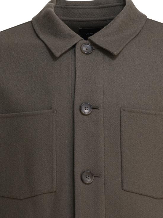 25FW 빈스 자켓 M10434054A070SMK Grey - VINCE