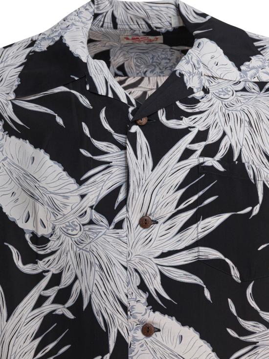 25FW 선서프 반팔 셔츠 SS39413119 Black - SUN SURF