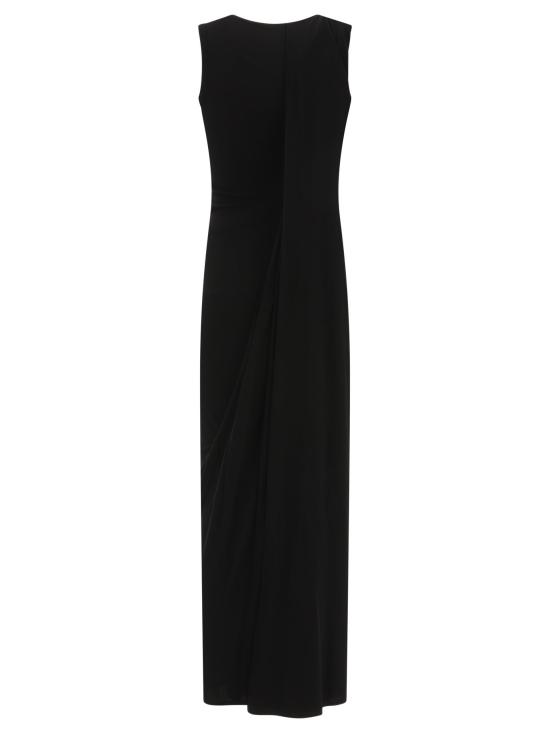 24FW 발렌시아가 롱 원피스 794448TOV051000 Black - BALENCIAGA