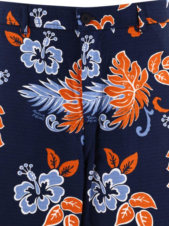  메종키츠네 숏팬츠 MM01402WW4016O492 Blue - MAISON KITSUNE