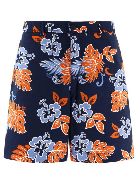  메종키츠네 숏팬츠 MM01402WW4016O492 Blue
