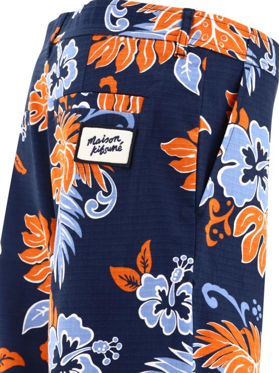  메종키츠네 숏팬츠 MM01402WW4016O492 Blue - MAISON KITSUNE