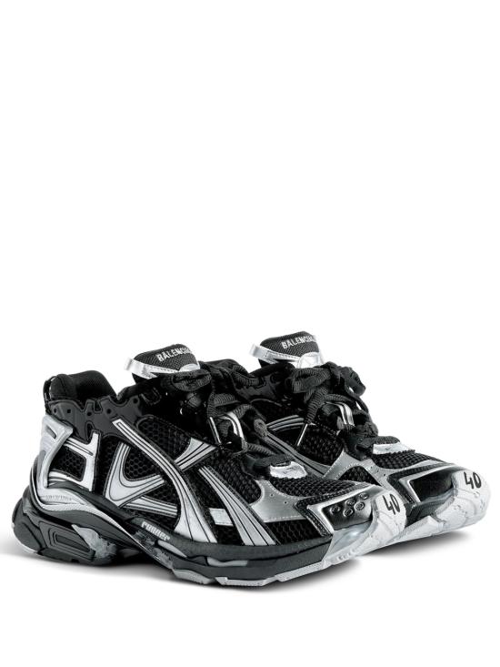 25FW 발렌시아가 러너 스니커즈 772774 W3RMU 1100 BLACK SILVER - BALENCIAGA