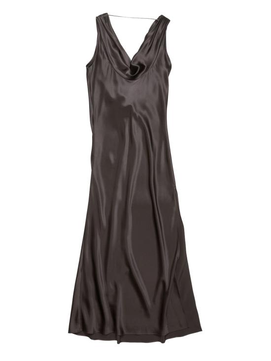 25FW 아크네 스튜디오 미디 원피스 A20841 BZG Graphite grey