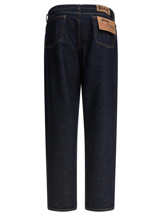 25FW 스투시 데님 빅 올 진 린스드 116599T0737 RINSED INDIGO Blue - STUSSY