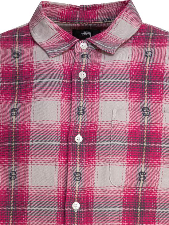 25FW 스투시 긴팔 셔츠 11103520604 PINK - STUSSY