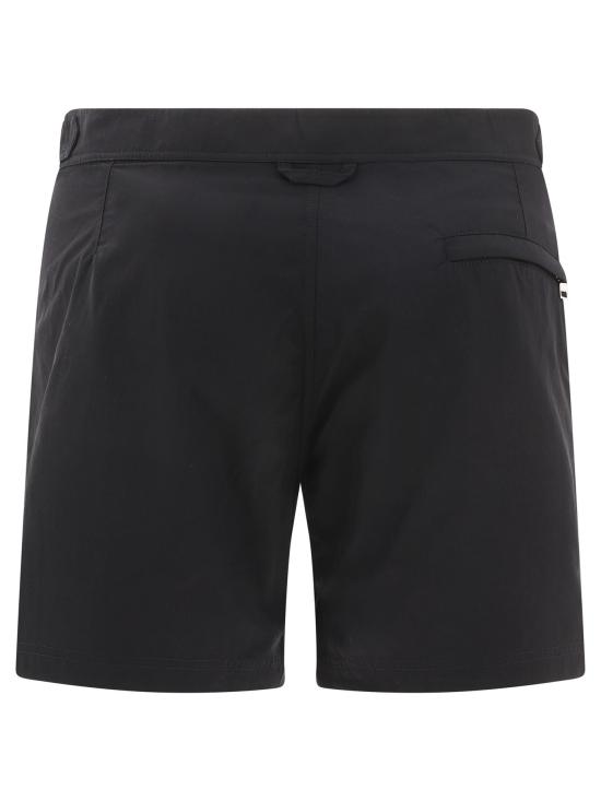 25FW 알렉산더 맥퀸 숏팬츠 6483464419Q1000 Black - ALEXANDER MCQUEEN