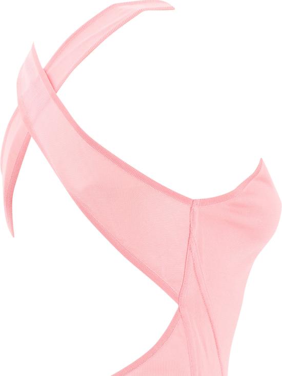 25FW 알라이아 원피스 AA9R24155M858471 Pink - ALAIA