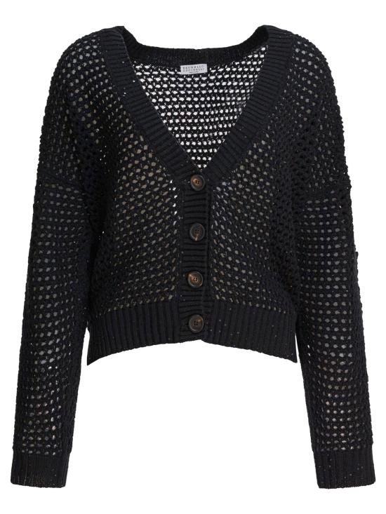  브루넬로 쿠치넬리 가디건 MDV796806C101 Black