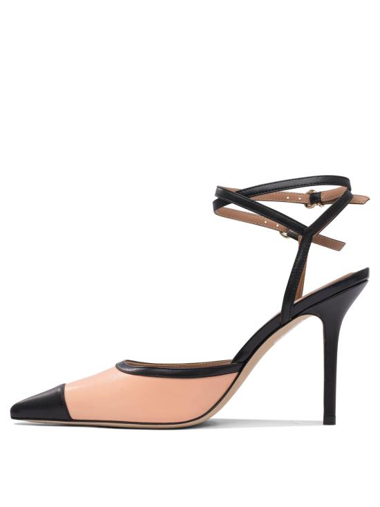 25SS 렐라 바르디 힐/펌프스 LE2533NAPPAPEACH NERO Black - LELLA BALDI
